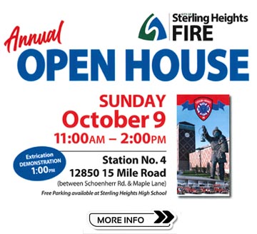 City of Sterling Heights Fire Dept Open House