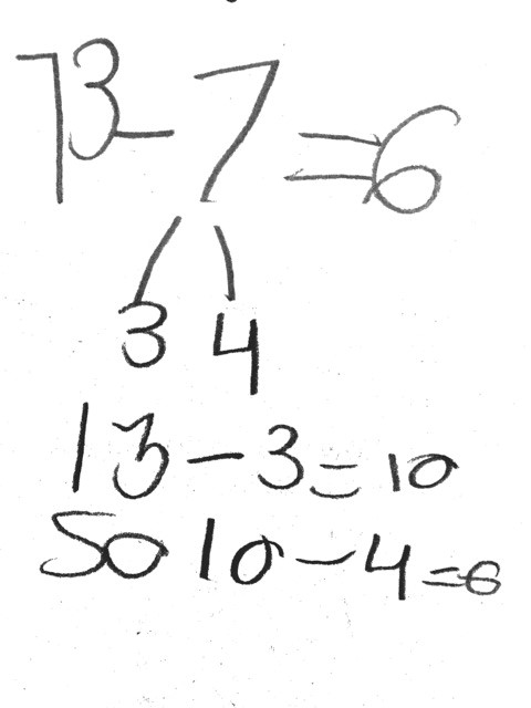 second grade math example